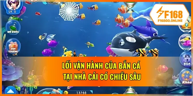 Bắn cá F168 có cốt truyện có chiều sâu