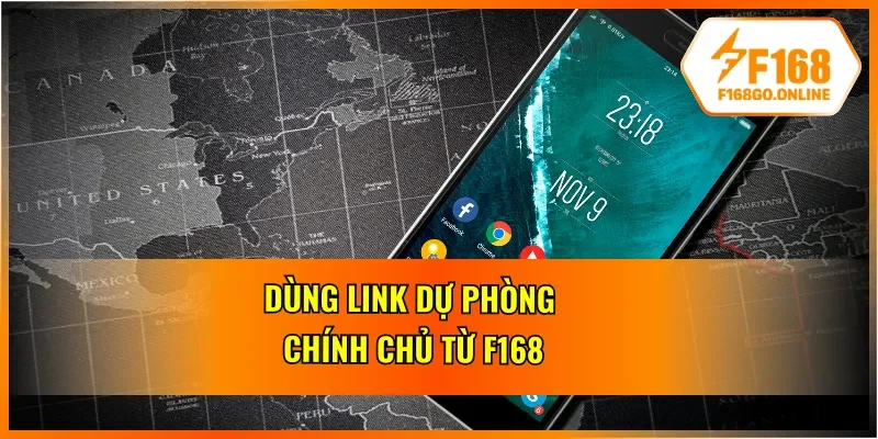Link dự phòng F168 an toàn và nhanh chóng